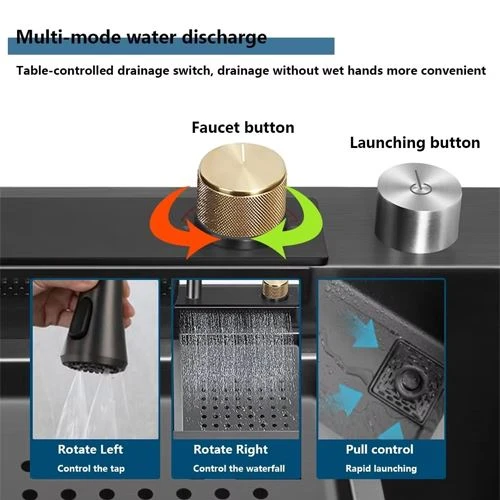 Stainless Steel Mutifunction Smart Sink best