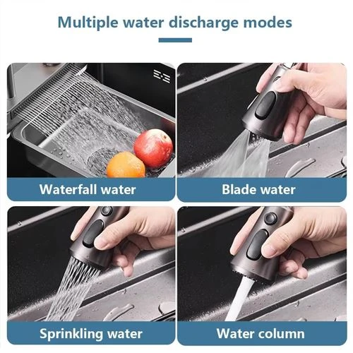 Stainless Steel Mutifunction Smart Sink factory