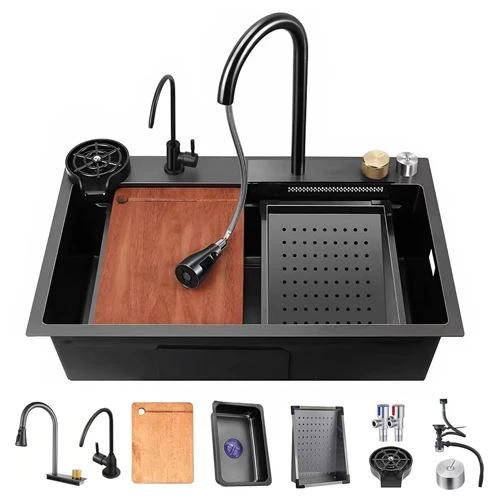 Mutifunktion Smart Sink i rustfrit stål